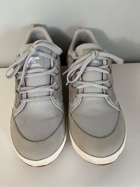 Sorel Out N About III Low Waterproof Sneakers Grey 10 Elevated Casual Minimalist